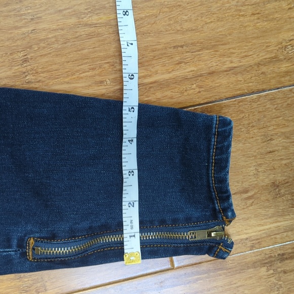 Kut from the Kloth Ankle Zip Skinny Jeans Dark Wash - Picture 7 of 12